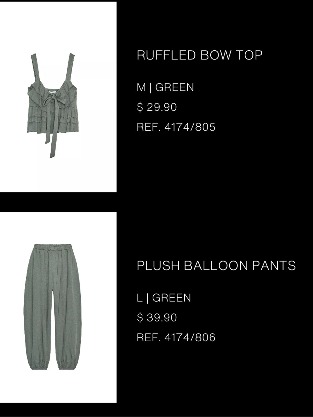 Zara lounge set
